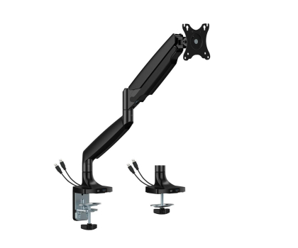 Uchwyt do monitorów Spacetronik SPA-S110B z wejściami USB